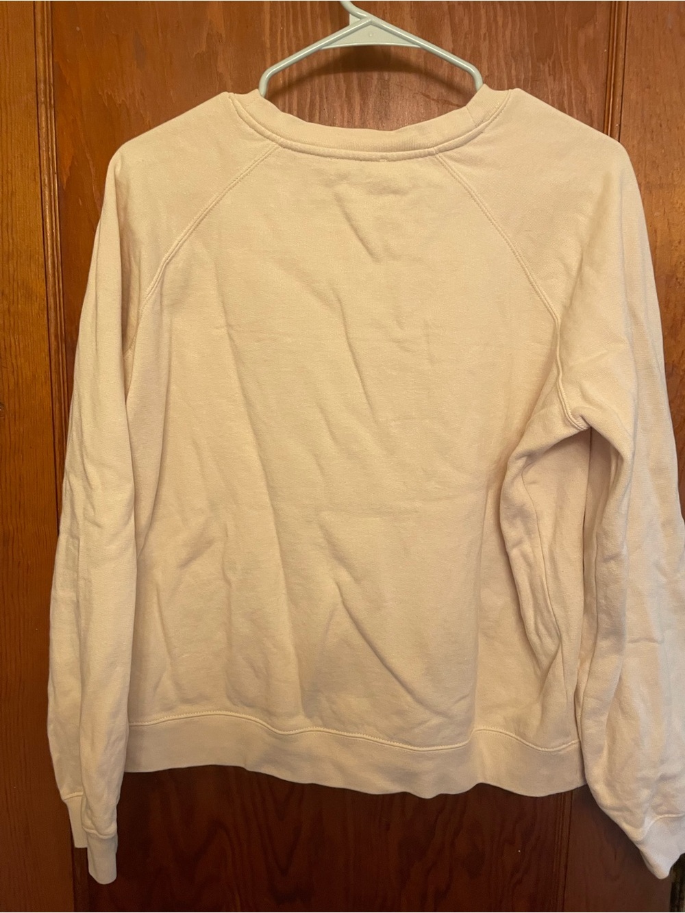Women's Crewneck Sweatshirt in Light Cream